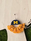 University of Michigan Earrings