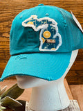 Michigan Trucker Hat “♥️” tag