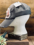 Michigan Trucker Hat- Charcoal Gray “love”