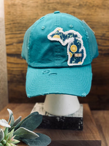 Michigan Trucker Hat “♥️” tag