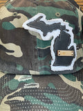 Michigan Trucker Hat- Camouflage “LOCAL”