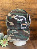 Michigan Trucker Hat- Camouflage “LOCAL”