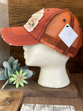 Michigan Trucker Hat- Rust / Burnt Orange “lake life”